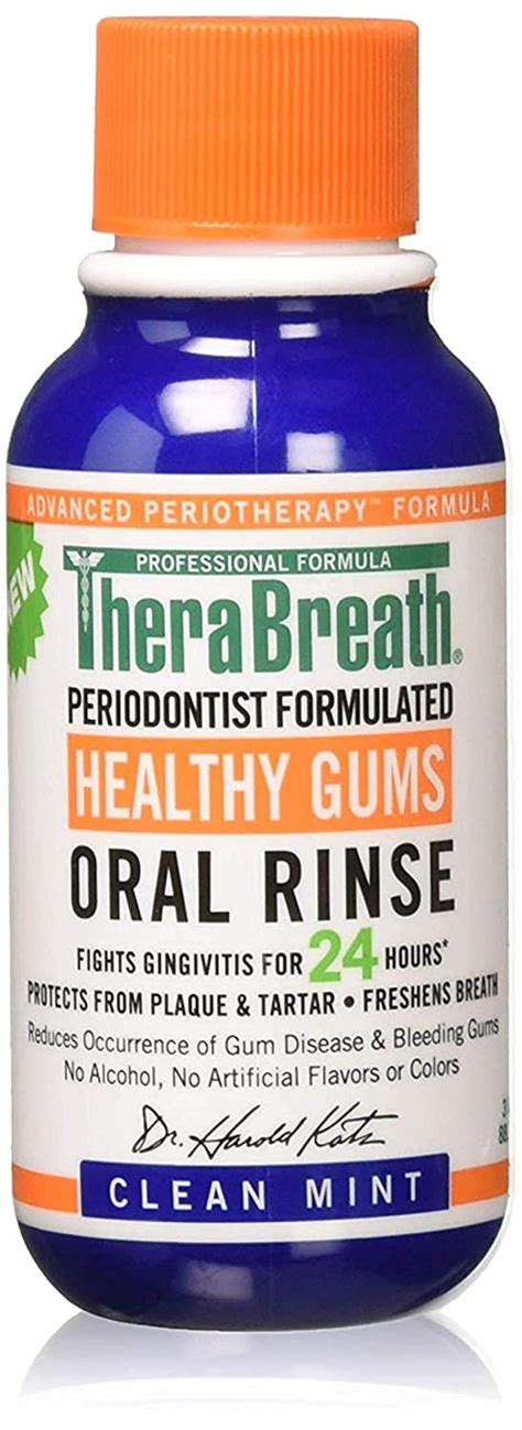 Therabreath Healthy Gums Periodontist Formulated 24 Hour Oral Rinse