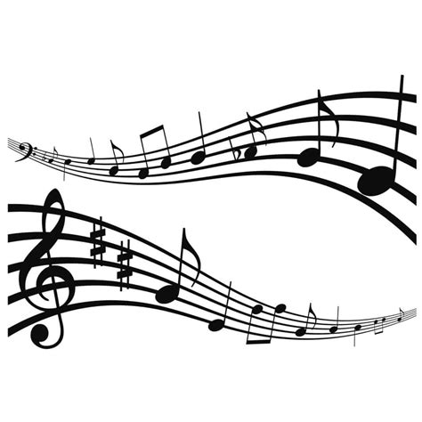 Musical Notes Wall Sticker Wall