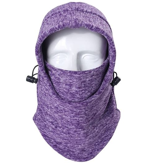 Fleece Ski Maskneck Warmer Gaiterface Scarfneck Coverface Mask