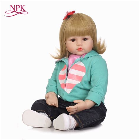 Npk Bebes Reborn Doll 55cm Silicone Doll Girl Reborn Baby Doll Toy