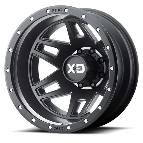 Xd Series Machete Xd130 Dually Wheels Rims 20x75 Gray 8x200 97mm