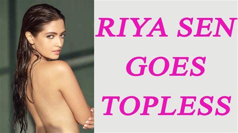Riya Sen Goes Naked