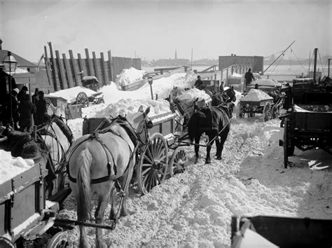 Incredible Pictures Of The Great Blizzard Of 1888 How One Storm