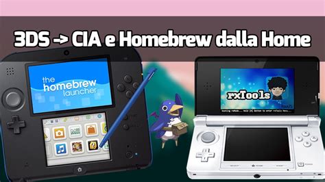Convertire 3ds In File Cia E Homebrew Launcher Dalla Home Guida Youtube