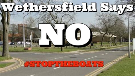 Wethersfield Protest Againts Govt Plans For Raf Base Youtube