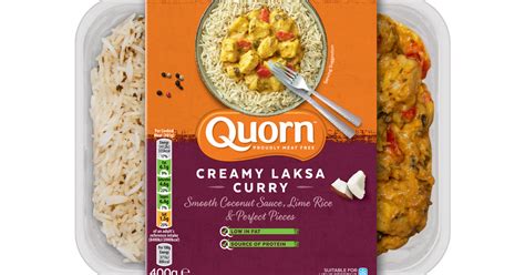 Creamy Laksa Curry Ready Meal Quorn