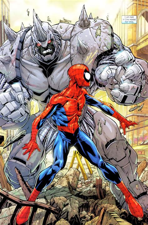 Ultimate Rhino By Mark Brooks From The Ultimate Spider Man Annual 1