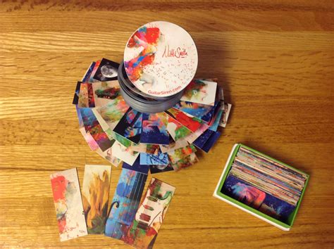 With everything from referral cards to coupons, these alternative creative business. Creative business card display for artists: Slinky-powered ...
