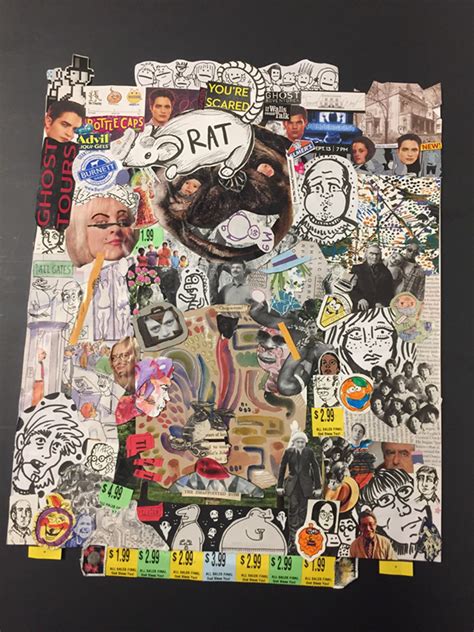 Fall 2019 First Scad Experience Collage Design On Scad Portfolios