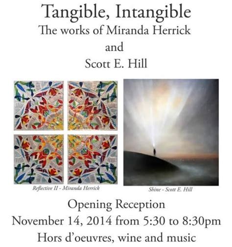 Nov 14 Tangible Intangible Art Show Styleblueprint