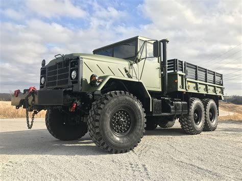 M925a2 5 Ton Military 6 X 6 Cargo Truck With Winch