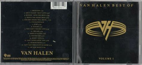 Best Of Van Halen Vol 1 By Van Halen Cd Oct 1996 Warner Bros For