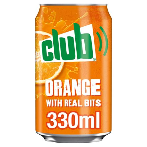 Club Orange 330ml Orange And Fruit Flavoured Iceland Foods