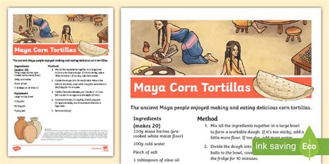 What Food Did The Maya Eat Twinkl Homework Help Twinkl