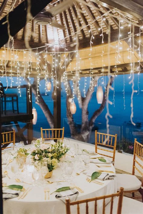 Cegah batu karang dengan set shaklee. Luxury Island Wedding at Batu Karang Lembongan Resort ...