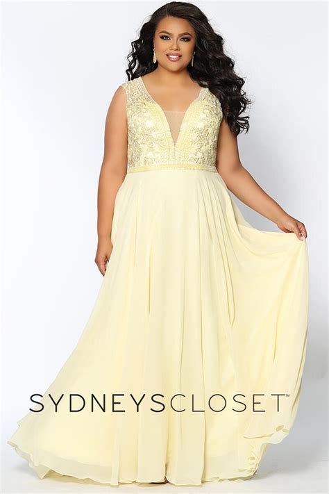 sydney s closet plus size prom dresses