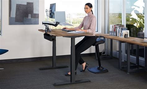 Electric Standing Desk 60x24 Height Adjustable Standing Desk Vari