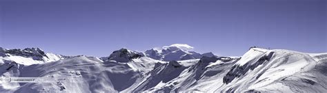 Mont Blanc Un Point De Vue Dégagé à 360° Avec Vue Sur Le M Flickr
