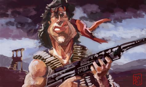 A rocky & rambo inspired clothing line is on the way! cartoon sylvester stallone rambo picture HD wallpaper