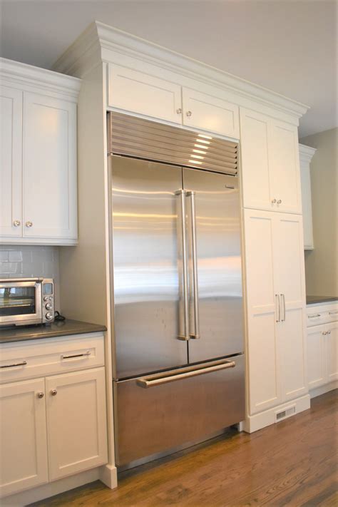 Get the Look of a Built-In Fridge : Normandy Remodeling