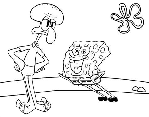 Imágenes para colorear de Bob Esponja-2 | Bob Esponja 3000