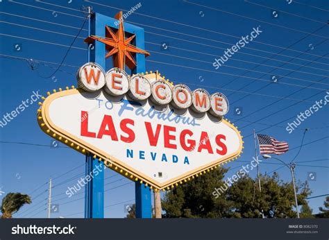 Welcome To Fabulous Las Vegas Sign Stock Photo 8082370