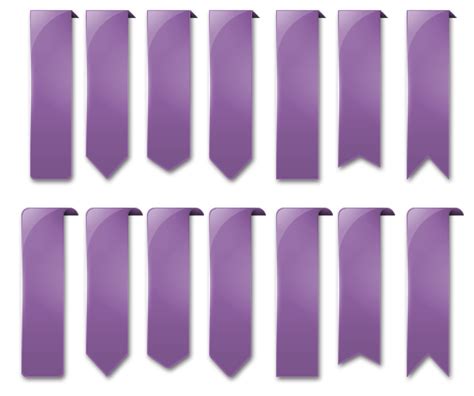 Purple Banner Transparent Background Png Svg Clip Art For Web