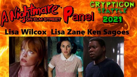 Crypticon Seattle 2021 A Nightmare On Elm Street Panel Youtube