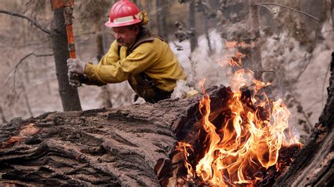 humidity helps crews fighting california wildfires