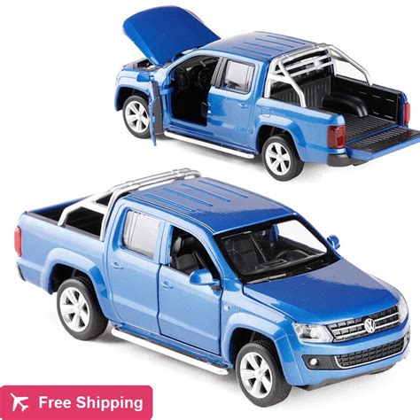 High Simulation Exquisite Caipo Car Styling Volkswagen Amarok Model 1 30 Alloy Truck Model Fast