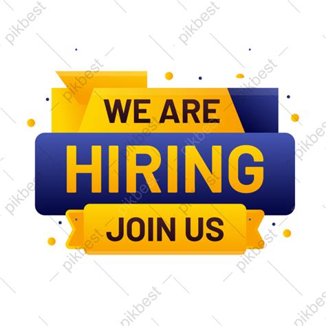 Joining Us Colorful We Are Hiring Join Announcement Banner Vector Png Images Eps Free Download