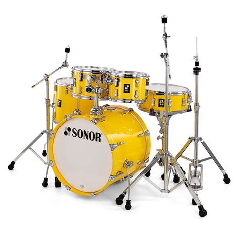 Sonor Aq1 Drum Kit Studio Yellow Nottingham Sonor Drums Drum And
