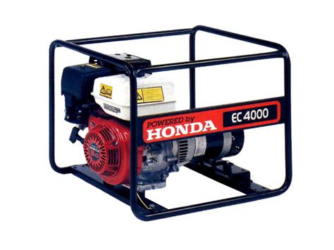 The honda eu3000is is a portable inverter generator with 3000 watts starting power and 2800 watts running power. Portable generator Honda EC4000 review, specs, engine ...