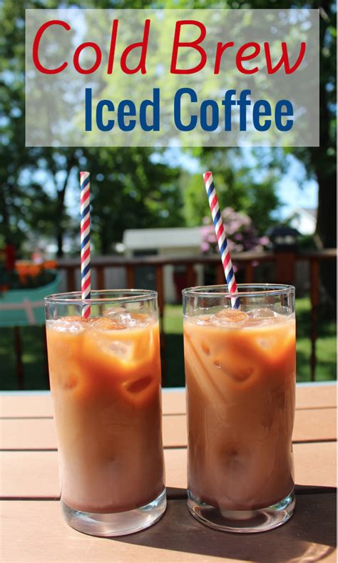 Mason Jar Cold Brew Iced Coffee Recipe Recipe Cold Brew Iced Coffee Cold Brewed Iced Coffee