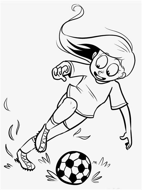 Fired up soccer coloring free soccer fifa futbol world cup. Realistic Girl Coloring Pages at GetColorings.com | Free ...