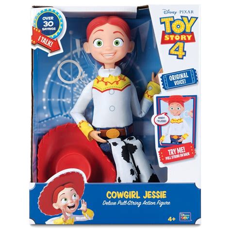 Cowgirl Jessie Deluxe Pull String Action Figure Toy Story
