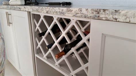 Top rated in south florida! Custom wine rack completed from a recent job here in ...