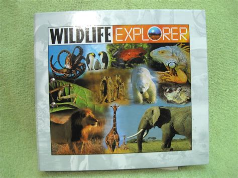 Wildlife Explorer Cards 150 Binder Animal Fact File Mammals Homeschool