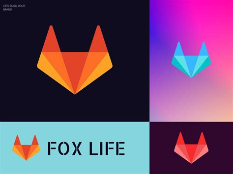 New Design Of Fox Logo Uplabs