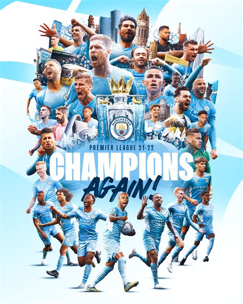 Manchester City Premier League Champions 2022 Wallpapers Wallpaper Cave