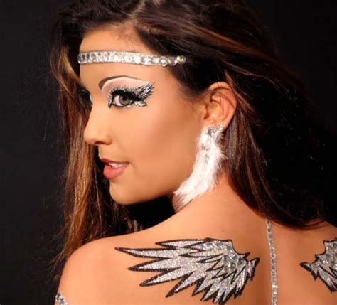 Angelic Wings Xotic Eyes Body Art Soar Around The Earth With These Beautiful Angel Wings Body