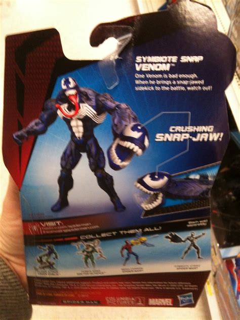Symbiote Snap Venom Amazing Spider Man Hasbro Toyfinity