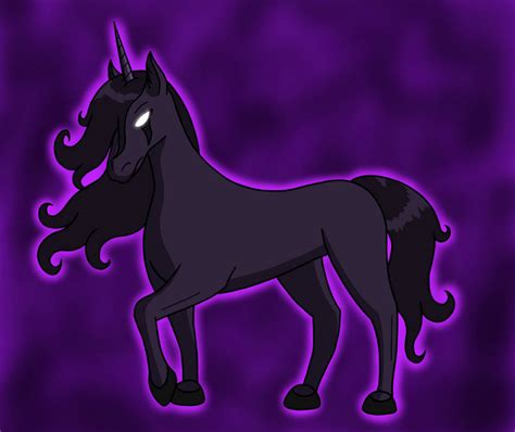 Dark Unicorn By Lucasthegoth On Deviantart