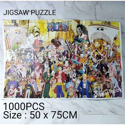One Piece 1000pcs Jigsaw Puzzle Anime Collection Shopee Malaysia