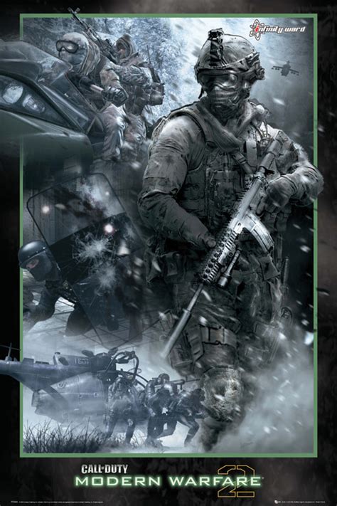 Poster Call Of Duty Mw2 Collage Wall Art Ts And Merchandise