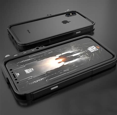 R Just 4thdesign Trigger Metal Bumper For Iphone X For Iphone 10
