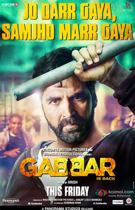 Gabbar Is Back Movie Posters Koimoi