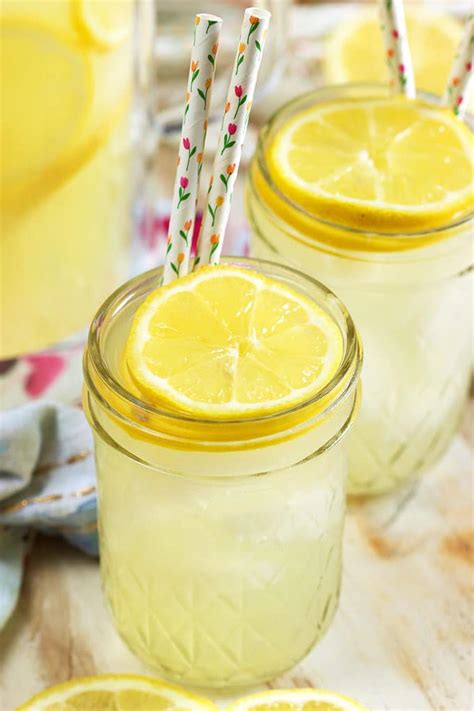 Homemade Lemonade Recipe The Suburban Soapbox