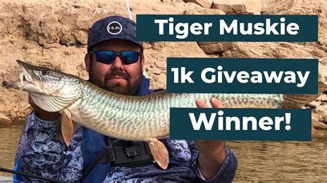 Tiger Muskie Bluewater Nm Giveaway Winner Announced Youtube
