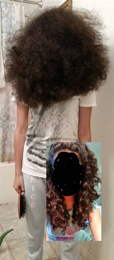 Why You Never Brush Curly Hair Meme Guy